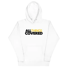 All Things Covered Podcast Logo Adult Fleece Hooded Sweatshirt