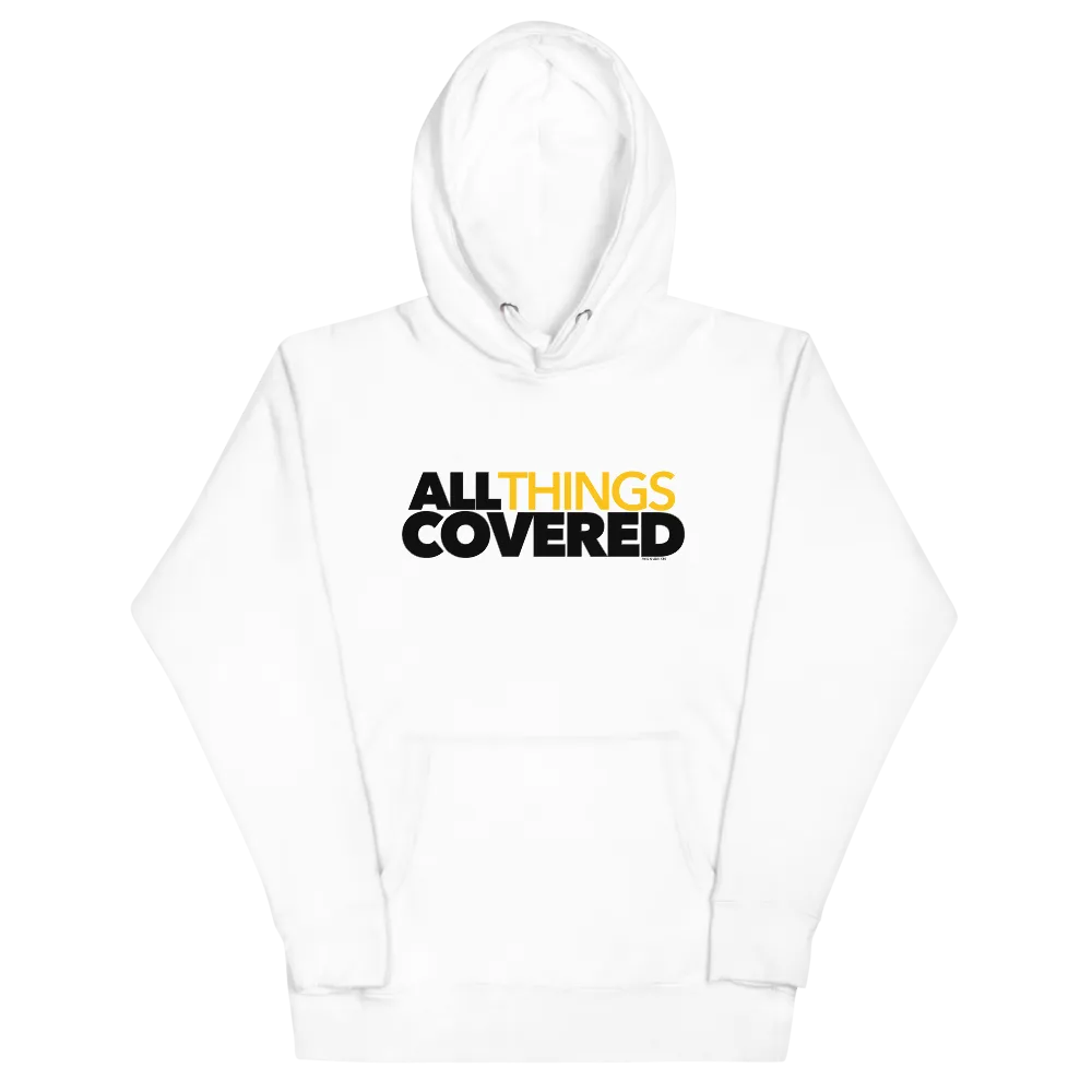 All Things Covered Podcast Logo Adult Fleece Hooded Sweatshirt