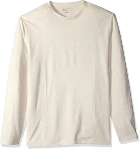 Amazon Essentials Men's Regular-Fit Crewneck T-Shirts, Long-Sleeve