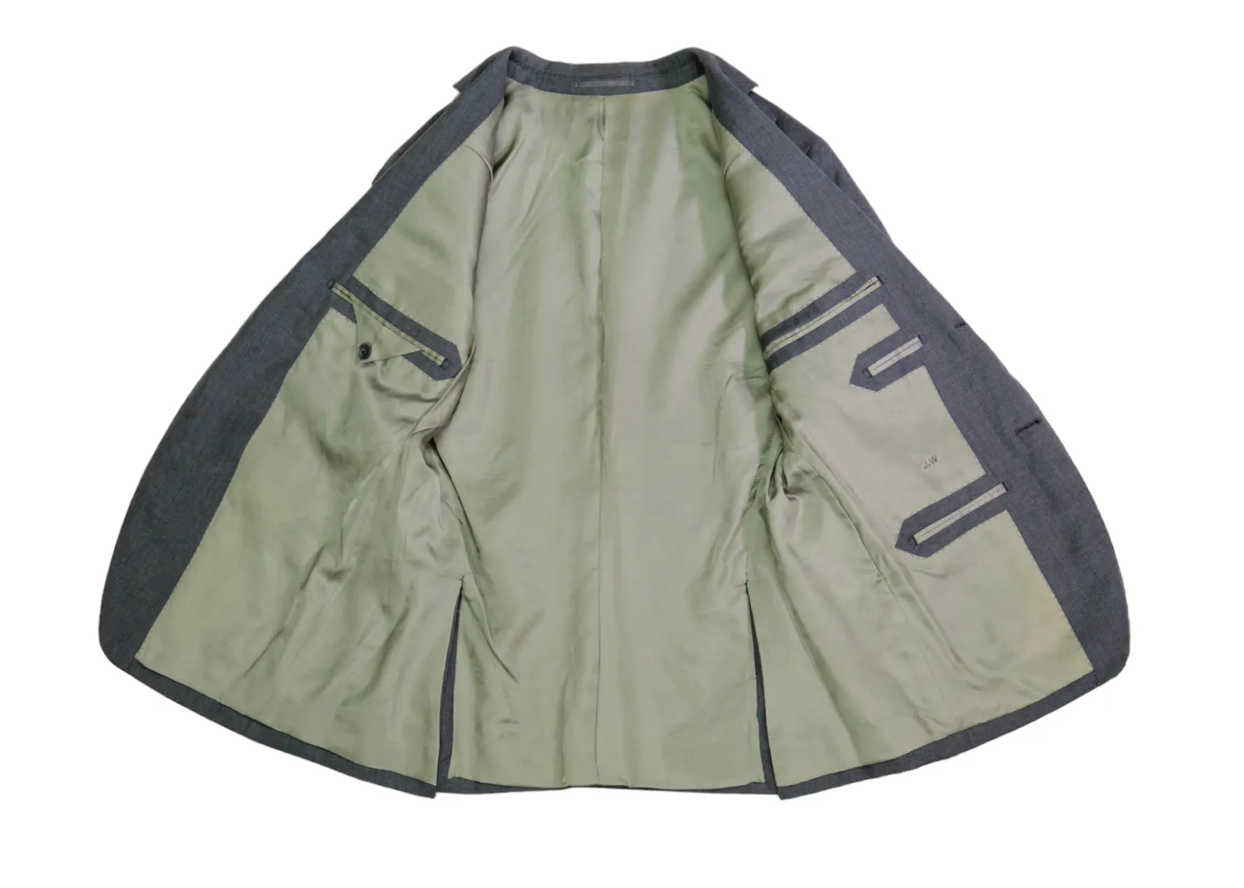 Grey Wool Sports Jacket 46 (Short)