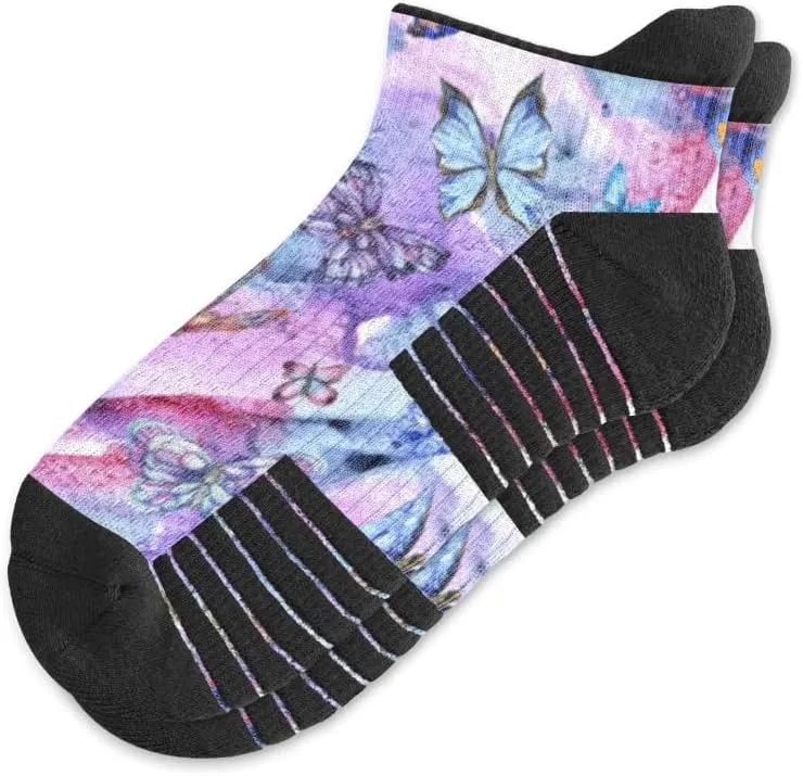 Viasox Ankle Compression Socks for Women & Men, 14 mmHg Support Improves Circulation, Extra Cushioned